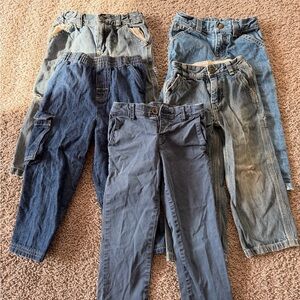 Assorted Denim and Cotton Pants for Kids